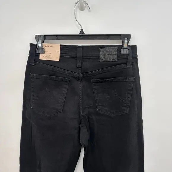 AG DENIM NWT Hattie High Rise Barrel Jean in 7 Years Vintage Onyx // 24 - Picture 8 of 15